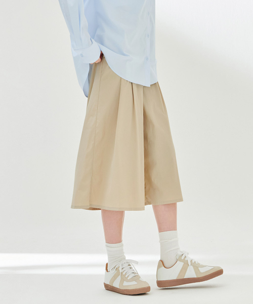 CHASECULT(チェイスカルト)の「レディース フレアキュロットパンツ-DBRG2274C0X(その他パンツ・レディース・Beige・70/67/76)」の2枚目の写真