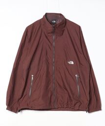 ブラウン ナイロンジャケット 袖ストライプ　えんじ色 ブランド古着】ナイロンジャケット（ブラウン/茶色系）古着通販 - ZOZOUSED