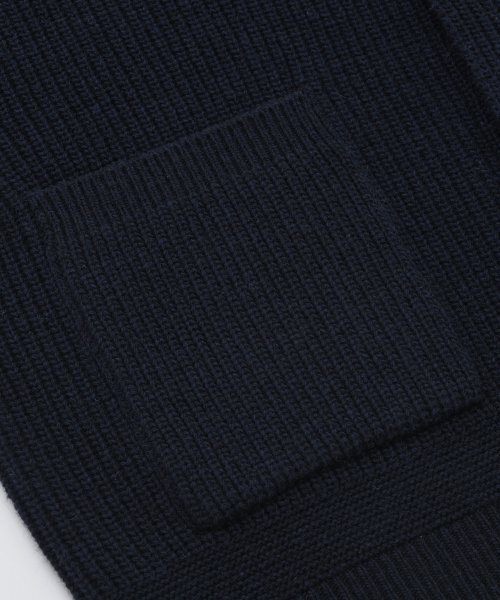 FRIZMWORKS(フリズムワークス)の「HEAVY WOOL ROUND CARDIGAN _ NAVY(カーディガン/ボレロ・メンズ・その他・SMALL/MEDIUM/LARGE/X-LARGE)」の8枚目の写真