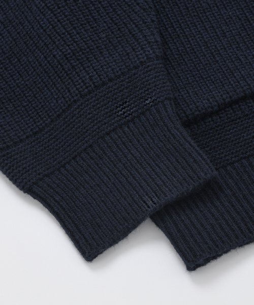 FRIZMWORKS(フリズムワークス)の「HEAVY WOOL ROUND CARDIGAN _ NAVY(カーディガン/ボレロ・メンズ・その他・SMALL/MEDIUM/LARGE/X-LARGE)」の9枚目の写真