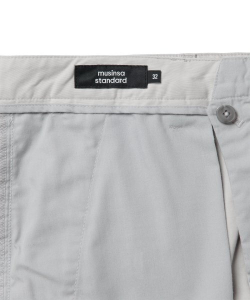 MUSINSA STANDARD（ムシンサスタンダード）の「チノショーツ [ライトグレー]（その他パンツ・メンズ・その他・30/26/27/28）」の8枚目の写真