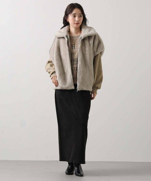 最終価格です！　　Gready Brilliant エコファーベスト セール】エコファー襟付きベスト（その他アウター）｜Gready Brilliant