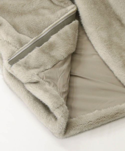 最終価格です！　　Gready Brilliant エコファーベスト セール】エコファー襟付きベスト（その他アウター）｜Gready Brilliant