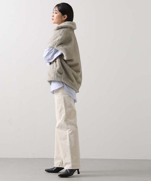 最終価格です！　　Gready Brilliant エコファーベスト Gready Brilliant ファーベスト