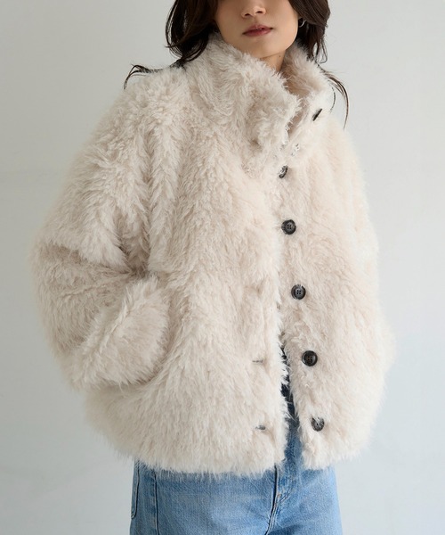 シャギーファーブルゾン