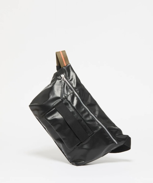 Jack Gomme（ジャックゴム）の「【JACK GOMME】ボディバッグ ウェストポーチ　K1977.ESO HUGO XL（ボディバッグ/ウエストポーチ・メンズ・ベージュ/ブラック・FREE）」の8枚目の写真