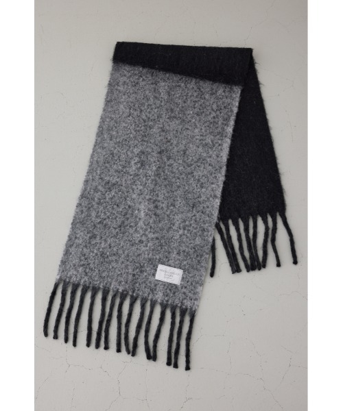 AZUL by moussy（アズールバイマウジー）の「ラージフォーマットマフラー（マフラー・メンズ・ブラウン系その他/ブルー系その他3/ブラック系その他・FREE）」の5枚目の写真