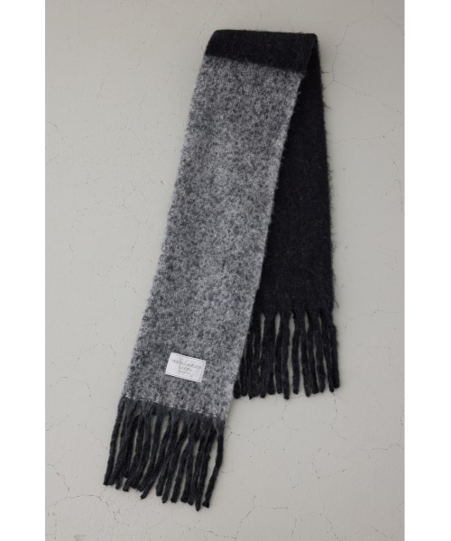 AZUL by moussy（アズールバイマウジー）の「ラージフォーマットマフラー（マフラー・メンズ・ブラウン系その他/ブルー系その他3/ブラック系その他・FREE）」の6枚目の写真