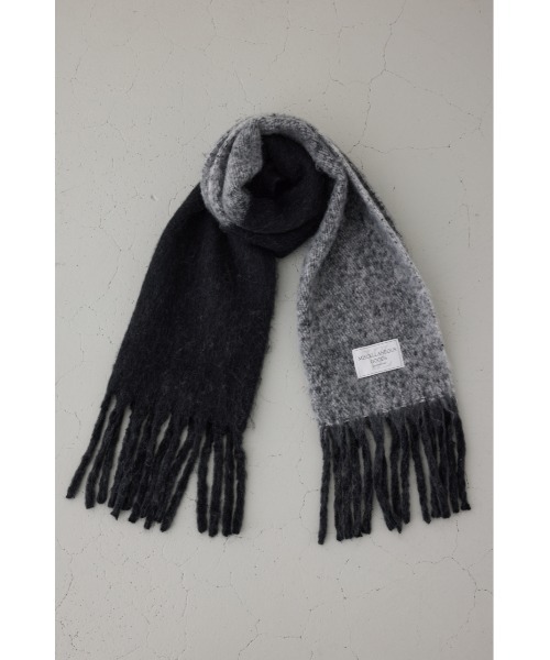 AZUL by moussy（アズールバイマウジー）の「ラージフォーマットマフラー（マフラー・メンズ・ブラウン系その他/ブルー系その他3/ブラック系その他・FREE）」の7枚目の写真