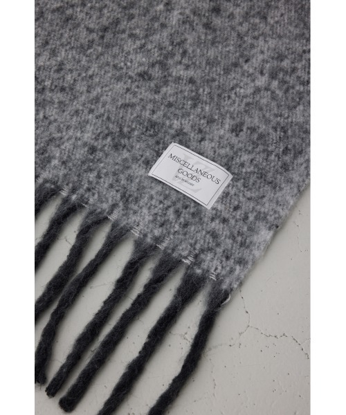 AZUL by moussy（アズールバイマウジー）の「ラージフォーマットマフラー（マフラー・メンズ・ブラウン系その他/ブルー系その他3/ブラック系その他・FREE）」の8枚目の写真