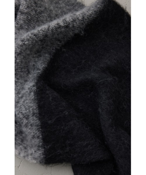 AZUL by moussy（アズールバイマウジー）の「ラージフォーマットマフラー（マフラー・メンズ・ブラウン系その他/ブルー系その他3/ブラック系その他・FREE）」の9枚目の写真