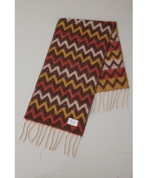 AZUL by moussy（アズールバイマウジー）の「ラージフォーマットマフラー（マフラー・メンズ・ブラウン系その他/ブルー系その他3/ブラック系その他・FREE）」の11枚目の写真