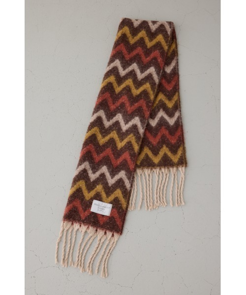 AZUL by moussy（アズールバイマウジー）の「ラージフォーマットマフラー（マフラー・メンズ・ブラウン系その他/ブルー系その他3/ブラック系その他・FREE）」の12枚目の写真