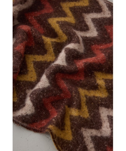 AZUL by moussy（アズールバイマウジー）の「ラージフォーマットマフラー（マフラー・メンズ・ブラウン系その他/ブルー系その他3/ブラック系その他・FREE）」の15枚目の写真