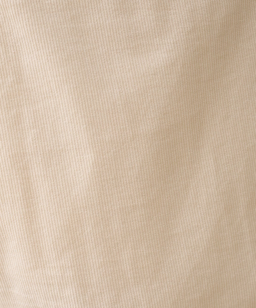 collex（コレックス）の「コーデュロイWタックワイドパンツ（その他パンツ・レディース・アイボリー/チャコールグレー・フリー）」の8枚目の写真