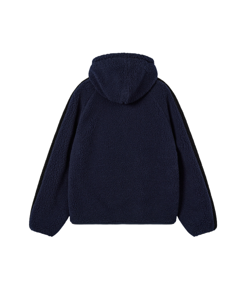 Rest&Recreation(レストアンドレクリエーション)の「FLEECE HOOD ZIP-UP - NAVY(パーカー・メンズ・その他・ONE)」の2枚目の写真