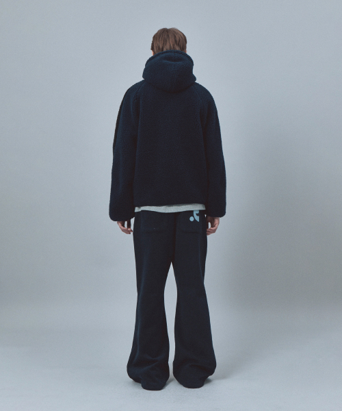 Rest&Recreation(レストアンドレクリエーション)の「FLEECE HOOD ZIP-UP - NAVY(パーカー・メンズ・その他・ONE)」の5枚目の写真