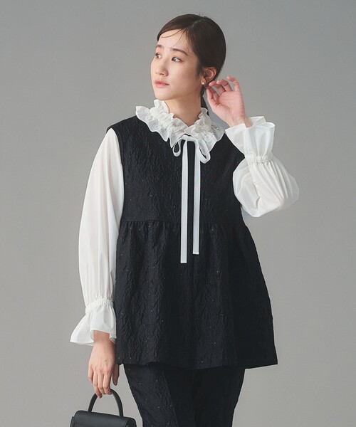 GISHA 2トーン ジャガード ベスト（ベスト）｜UNITED ARROWS