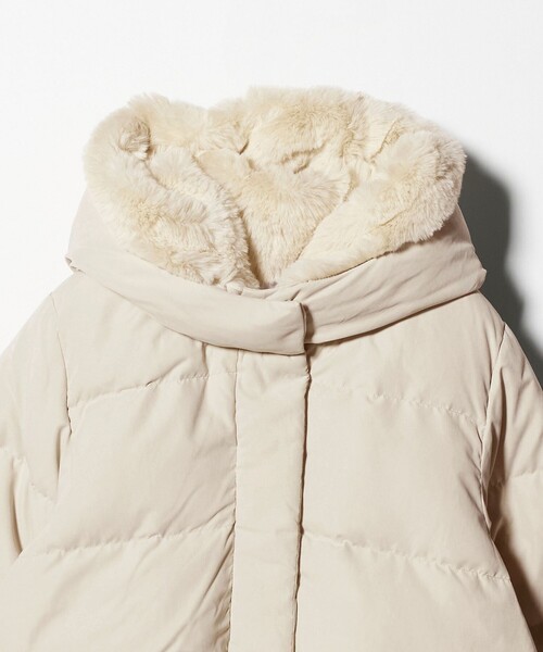 フェイクファーフード ダウンジャケット ＜A DAY IN THE LIFE