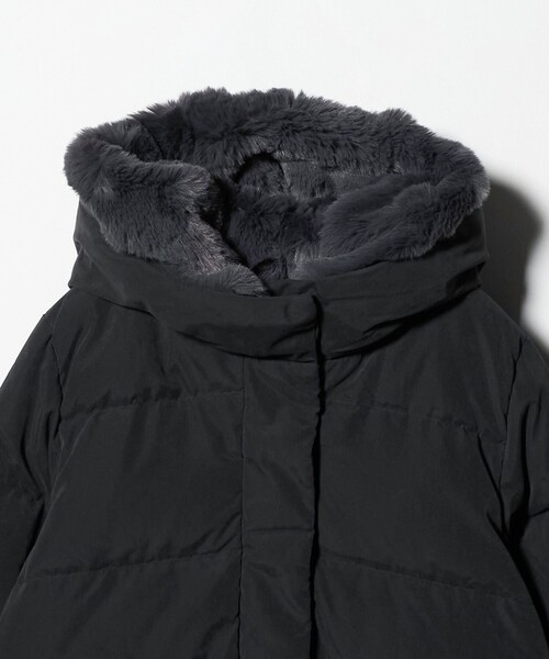 フェイクファーフード ダウンジャケット ＜A DAY IN THE LIFE