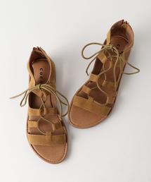 coen | レースアップサンダル(サンダル)