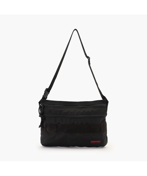 BRIEFING（ブリーフィング）の「420 LIGHT SACOCHE（ショルダーバッグ・メンズ・グレー/ブラック・FREE）」の2枚目の写真