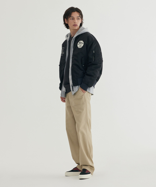 COVERNAT(カバーナット)の「ベージュサテンファティーグパンツ(その他パンツ・レディース・その他・MEDIUM/LARGE/X-LARGE/SMALL)」の5枚目の写真