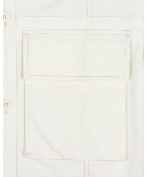 BESLOW（ビースロー）の「MILITARY BIG POCKET COTTON JACKET CREAM（その他アウター・メンズ・その他・LARGE/MEDIUM/SMALL）」の3枚目の写真