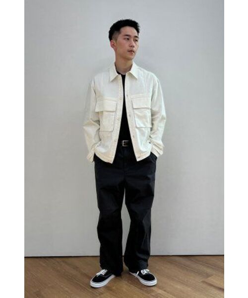 BESLOW（ビースロー）の「MILITARY BIG POCKET COTTON JACKET CREAM（その他アウター・メンズ・その他・LARGE/MEDIUM/SMALL）」の10枚目の写真