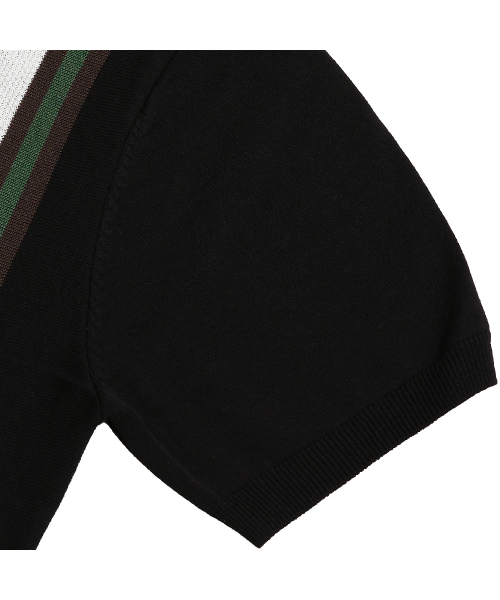 sortie(ソルティ)の「Summer Blend Open Collar Knit (Black)(ポロシャツ・メンズ・その他・LARGE/MEDIUM/X-LARGE)」の4枚目の写真