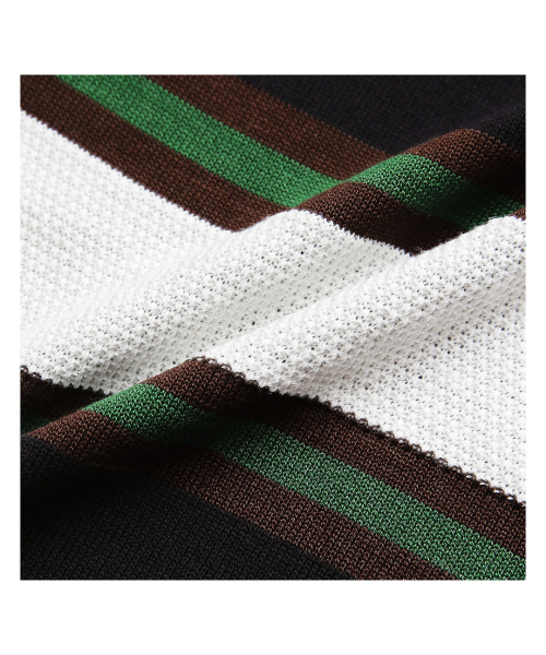 sortie(ソルティ)の「Summer Blend Open Collar Knit (Black)(ポロシャツ・メンズ・その他・LARGE/MEDIUM/X-LARGE)」の8枚目の写真