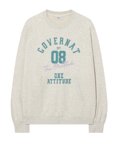 COVERNAT(カバーナット)の「スローガングラフィック スウェット Oatmeal(スウェット・レディース・その他・SMALL/MEDIUM/LARGE/X-LARGE)」の2枚目の写真