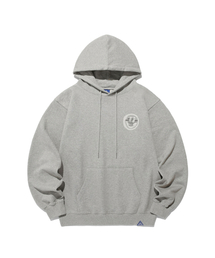 LOGO & SMILELY HOODIE GRAY (IK2CSMM400A)
