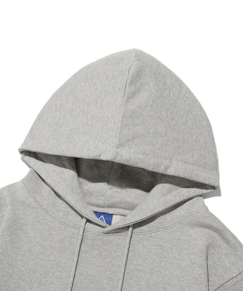 ISTKUNST(イストクンスト)の「LOGO & SMILELY HOODIE GRAY (IK2CSMM400A)(パーカー・レディース・グレー・LARGE/MEDIUM/SMALL)」の3枚目の写真