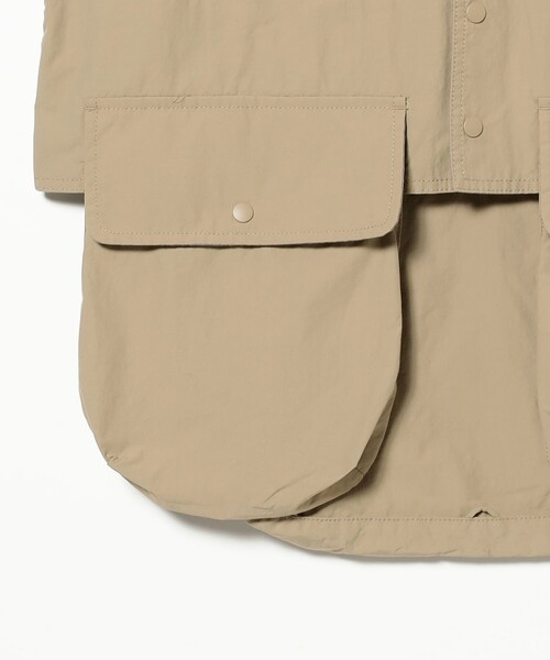 BEAMS BOY（ビームスボーイ）の「ナイロン フィッシング ベスト（ベスト・レディース・ベージュ/ネイビー・ONE SIZE）」の12枚目の写真