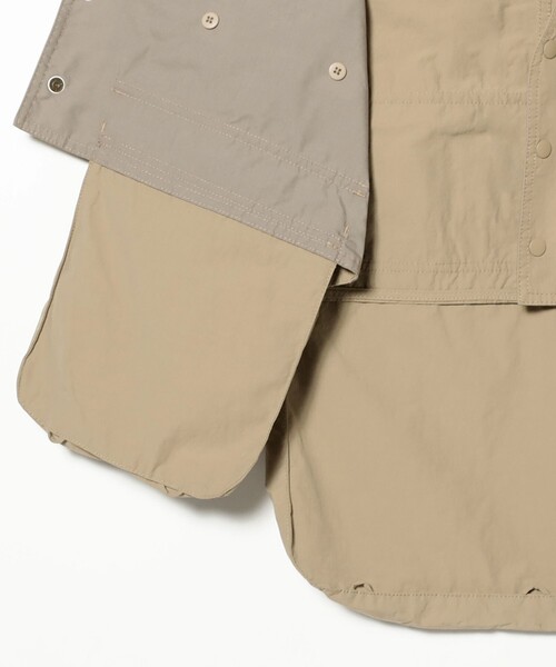 BEAMS BOY（ビームスボーイ）の「ナイロン フィッシング ベスト（ベスト・レディース・ベージュ/ネイビー・ONE SIZE）」の11枚目の写真