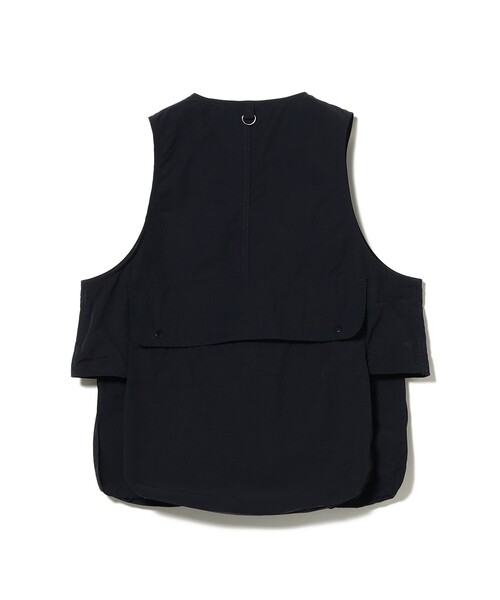 BEAMS BOY（ビームスボーイ）の「ナイロン フィッシング ベスト（ベスト・レディース・ベージュ/ネイビー・ONE SIZE）」の5枚目の写真