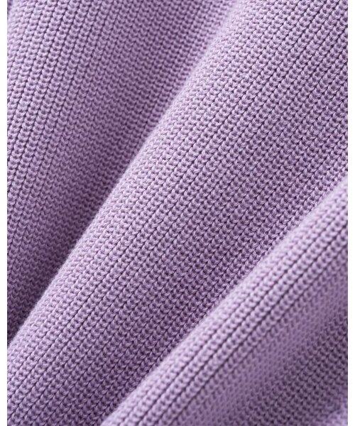 BESLOW(ビースロー)の「ハーフジップアップフードニット ライラック(ニット/セーター・メンズ・その他・LARGE/MEDIUM/SMALL/X-LARGE)」の8枚目の写真