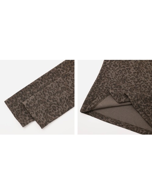 EIGHTHMONTH(エイスマンス)の「パイピングレオパードトップス EM25a142【EIGHTHMONTH】(Tシャツ/カットソー・レディース・レオパード・M/S)」の19枚目の写真