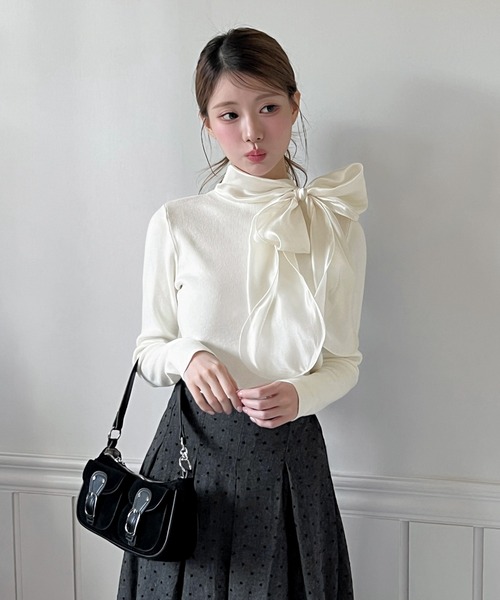 by muni:r（バイ ムニール）の「【2WAY・4色展開】クラシック スエード ショルダー & クロスバッグ（ショルダーバッグ・レディース・ブラック/ライトブラウン/グレー/ブラウン・FREE）」の18枚目の写真