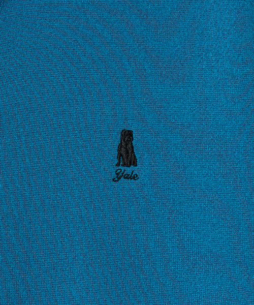 YALE(イェール)の「コンフォートクールスリットネックポロニットブルー(Tシャツ/カットソー・レディース・その他・MEDIUM/SMALL/X-LARGE/LARGE)」の6枚目の写真