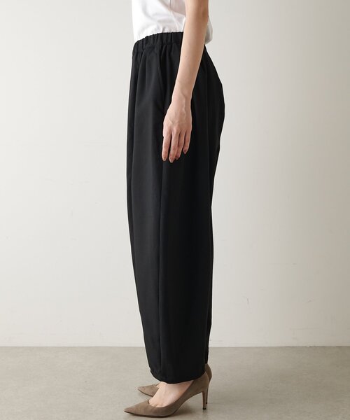 Drawing Numbers（ドローイング ナンバーズ）の「【Drawing Numbers】《セットアップ対応可》ウォッシャブルツイルカーブワイドパンツ（その他パンツ・レディース・ブラック/ネイビー・38）」の18枚目の写真