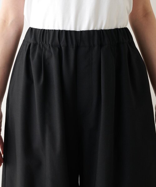 Drawing Numbers（ドローイング ナンバーズ）の「【Drawing Numbers】《セットアップ対応可》ウォッシャブルツイルカーブワイドパンツ（その他パンツ・レディース・ブラック/ネイビー・38）」の20枚目の写真