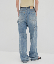 LEVAR（レバー）の「Relaxed Carpenter Denim - Stone Blue（デニムパンツ）」