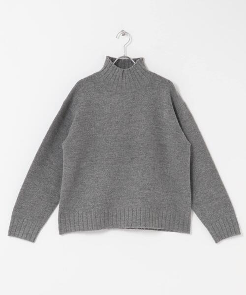 URBAN RESEARCH DOORS（アーバンリサーチドアーズ）の「タートルネックニットプルオーバー（ニット/セーター・レディース・ミント/ダークグレー/レッド/ブラウン/アイボリー・FREE）」の7枚目の写真