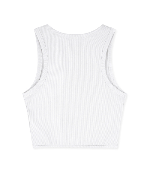 NAKED SURF CLUB（ネイキッドサーフクラブ）の「ハートコルセットスリーブレス (ホワイト)（Tシャツ/カットソー・レディース・ホワイト・FREE）」の3枚目の写真