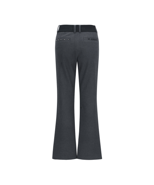 ANEW GOLF（アニューゴルフ）の「W ESSENTIAL FLEECE BOOTCUT L/PT_CG（その他パンツ・レディース・その他・LARGE/MEDIUM/SMALL/X-SMALL/XX-SMALL）」の2枚目の写真