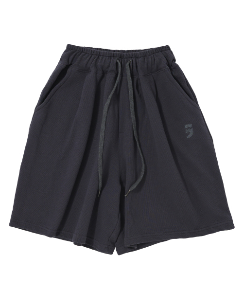 A NOTHING(アナッシング)の「PIN-KNIT WIDE 1/2 PANTS (Charcoal)(その他パンツ・レディース・その他・LARGE/MEDIUM)」の1枚目の写真