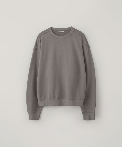 レイヤースウェットシャツ_CALM GRAY