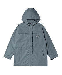 LMN3011（エルエムエヌ3011）の「オーバーサイズウィンドブレーカー-グレー（ナイロンジャケット）」